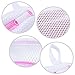 Cyboome Delicates Double-Layered Mesh Laundry Bag with 1 Large Bra Bag and Rust Proof Zipper, Set of 6
