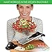 Mandoline Vegetable Slicer w/ 6 Blades - Cutter and Julienne, Food Hand Chopper, Cheese Grater Stainless Steel. Cut Resistant Gloves, 12 Piece Set.