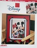 Disney Home, Mickey Collection: Mickey & Minnie Portrait, Cross Stitch (Leisure Arts #3077) by 
