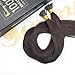 Sunny 16 Inch Remy Straight Pre bonded I-tip Fusion Hair Extensions Human Hair Professional Salon Style Color #2 Dark Brown 1g Per Strand 50g Per Package