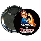 Women for Trump Campaign Button / Pin (Style 1)