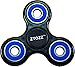 Spinner Fidget Great Gift for ADD ADHD Focus Anxiety Relief Toys and Autism Stress Reducer Hybrid Ceramic Bearing for Kids & Adults by ZTOZZ (Black + Blue)
