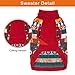 Mihachi Christmas Dog Sweater - Winter Clothes with Colorful Snowflake Patterns Soft Knit Keep Warm-L