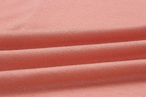 Ajpguot-Vestiti-da-Donna-Fuori-dalla-Spalla-Abito-di-Maglietta-Estivo-Abiti-da-Spiaggia-Elegante-Mini-Vestito-di-Colore-Solido