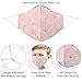 Kids Cotton Mouth Mask Adjustable Anti Dust Mouth Mask,Kids Cotton Face Mask Reusable Mask Anime Face Mask Washable Mask Cute Dustproof Mask for Camping Outdoors for Kids Toddlers Teens Children,Pink