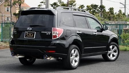 Amazon ガナドール 燃費向上マフラー P B S フォレスター ターボ Dba Sh5 H21 12 24 10 Na Dba Shj H22 10 24 10 2 0xt X Xsグレード共通 4at 標準バンパー Vre 035bl ブルー 新規制対応 マフラー 車 バイク