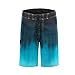 clothin Men's Quick Dry Surfing Boardshorts with Pocket(Navy,US 38)