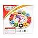 GYBBER&MUMU Little Star Wooden Blocks Toys Digital Geometry Clock Children's Educational Toy for Baby boy and Girl Gift
