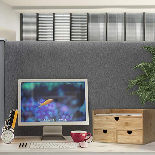 Prosumer’s Choice Bamboo Desk Organizer with 3 Drawers for Office Supplies, Includes Top Shelf for 8.5 x 11” Paper - Thumbnail 5