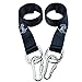 Tree Swing & Hammock Hanging Kit Straps -Two 5 ft Straps Holds 2200 lbs. -Attaches 2 Heavy Duty Carabiners Hook, Easy & Fast Swing Hanger Installation，No Stretching-Better than Swing Rope & Chain!