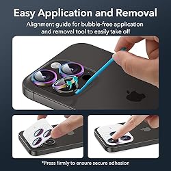 ESR Camera Lens Protector for iPhone 15 Pro Max/15