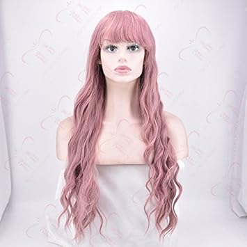 Amazon Com Long Hair Wig Ms Liu Large Round Thin Air Waves