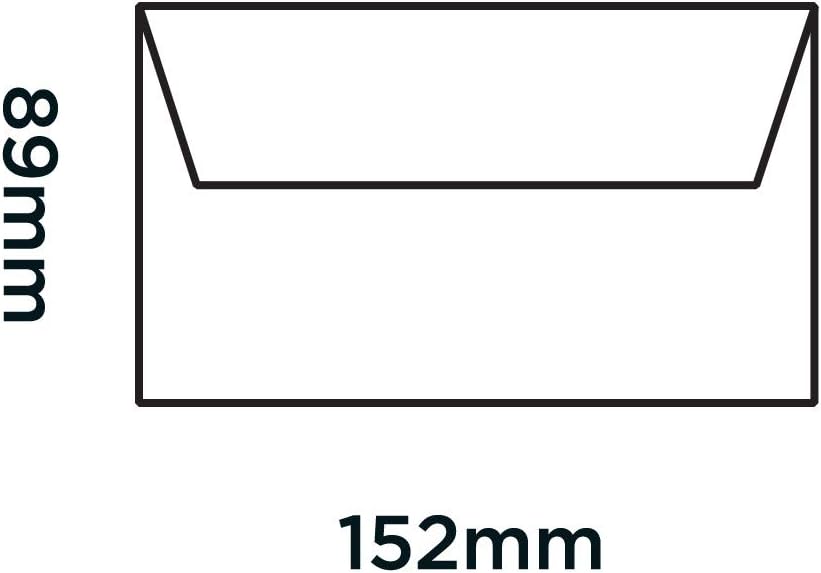Blake Purely Everyday 89 x 152 mm 70 gsm Wallet Gummed Envelopes (13770) Manilla - Pack of 1000, Manilla | 70 gsm - Image 3