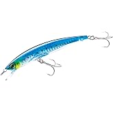 Yo-Zuri Crystal 3D Minnow Sinking Lure, Sardine, 4-3/8-Inch