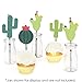 Big Dot of Happiness Prickly Cactus Party - Paper Straw Decor - Fiesta Party Striped Decorative Straws - Set of 24