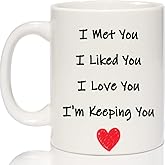 Breezy Valley I Love You Gifts for Her Wife Girlfriend Mug, Valentine's Day Gifts for Wife from Husband Boyfriend Him - Anniversary Romantic Gift for Her Him Coffee Mug, White 11oz