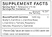 MusclePharm Essentials Carnitine Liquid, 1000mg Carnitine Blend, Citrus, 31 Servings