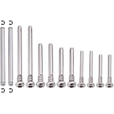 Hobbypark Complete Suspension Screw Pins Set for 1/10 Scale Traxxas Slash 2WD Rustler/Stampede/Bandit, Replacement of Parts 3640 2640 (12-Pack)