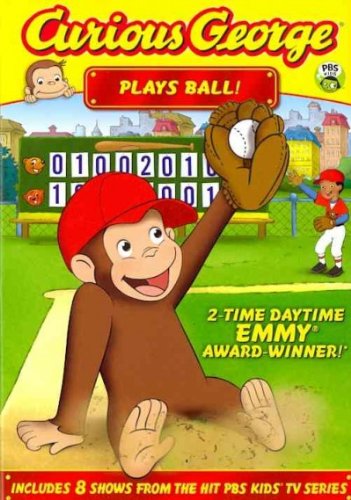 Curious George: Plays Ball B00A2J2IUO Book Cover