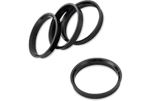 Ferianl 4PCS Hub Centric Rings, 60.1mm ID to 73.1mm OD ABS Plastic Hub rings, Universal for SUV, Sedan and More with 60.1mm Vehicle Hubs and 73.1mm Wheel Center Bore