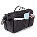 Periea Handbag Organizer, 13 Compartments - Keriea (Black)
