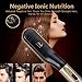 MoKasi Beard Straightener Brush for Men - 2 in 1 Electric Hair Beard Straightening Heat Brush Multifunctional Ionic Styling Hot Heated Comb with Ceramic Protection/Anti-Scald for Buddy Home Travel