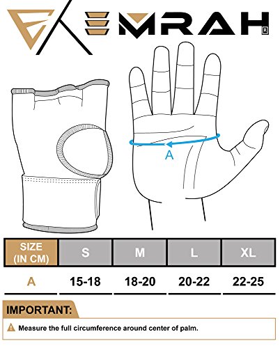 image for EMRAH PRO Training Boxing Inner Gloves Hand Wraps MMA Fist Protector B