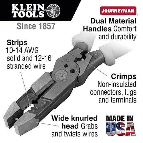 Klein Tools J2158CR Multitool Pliers, Hybrid Multi Purpose Tool