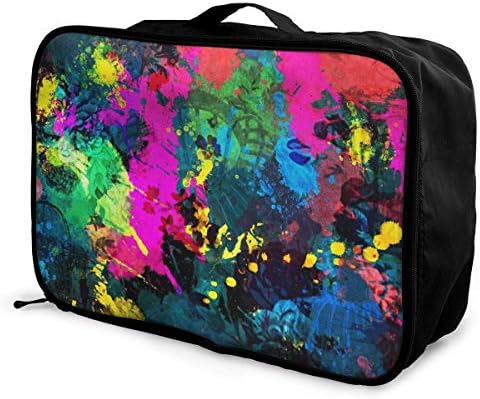 Travel Duffel Bag Waterproof Fashion Lightweight Large Capacity Portable Luggage Bag (Panda Bears)