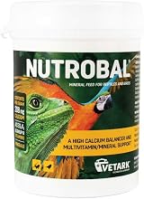 Vetark Nutrobal Calcium & Vitamin D3 Mineral Powder 50g for Birds & Reptiles