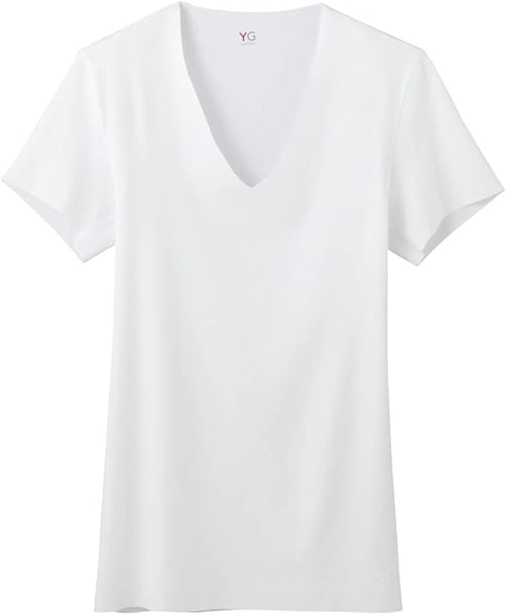 Amazon グンゼ インナーシャツ Yg Cut Offシリーズ Vネックtシャツ Yv1515 メンズ Tシャツ カットソー 通販