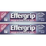 Pfizer Effergrip Denture Adhensive Cream, Extra Holding Power, 2.5 Fl Oz by Effergrip