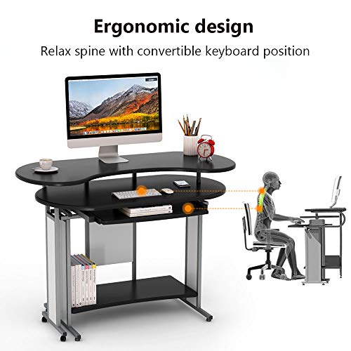 4 L+Shaped+Computer+Little+Tree+Workstation