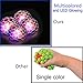 5 Pack Stress Mesh Ball LED Light Up Squeeze Grape Stress Relief Fidget Toy for Adults Kids Anxiety Squeezing Colourful 2.5