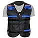 SuperWiner Kids Elite Tactical Vest Adjustable Elite Tactical Blasters Vest For EVA Nerf N-strike Elite Series