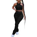 Amazon.com: Women Stacked Leggings Sets 
