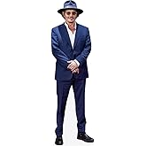 Celebrity Cutouts Johnny Depp (Blue Suit) Mini Size Cutout