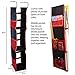CROYD Locker Shelf Organizer Hanging Storage Ladder Adjustable for School, Work, Gym with Premium Hooks for Closet Rods