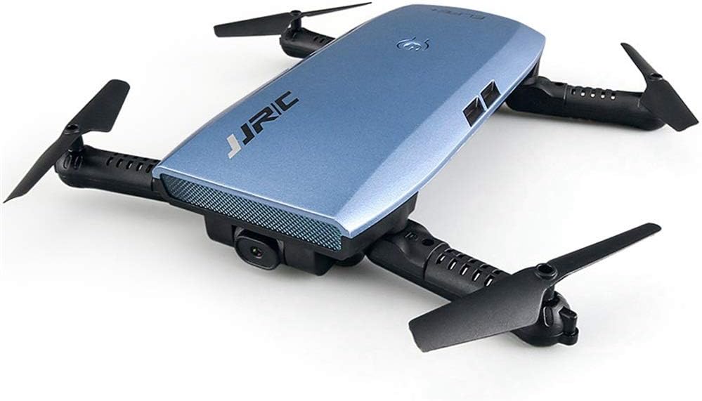 Gxscy RC Drone H47 ELFIE Plus FPV With 720P HD Camera Upgraded Foldable Arm WIFI 6-Axis RC Quadcopter Helicopter Toys Gift For Kids (Color : Blue)