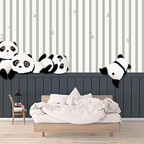 Wall Murals for Bedroom Beautiful Pictures Collection Panda Wings Removable Wallpaper Peel and Stick Wall Stickers - 66x96 inches