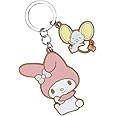 My Melody Flat & My Melody Character Charms Keychain