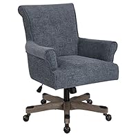 OSP Designs Megan Office Chair, Navy