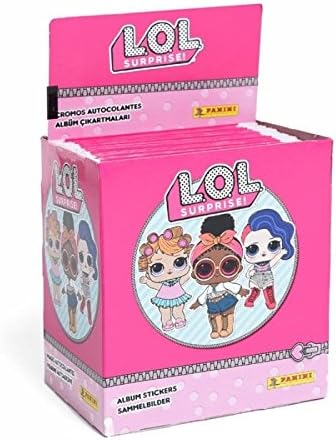 Panini CROMOS SOBRES LOL SURPRISE ESTUCHE 50 SOBRES: Amazon.es: Juguetes y juegos