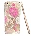 iPhone 6S Plus Case, iRonsnow Ultra Thin Clear Art Pattern Crystal Gel TPU Rubber Flexible Slim Soft Case for iPhone 6 Plus,6S Plus 5.5