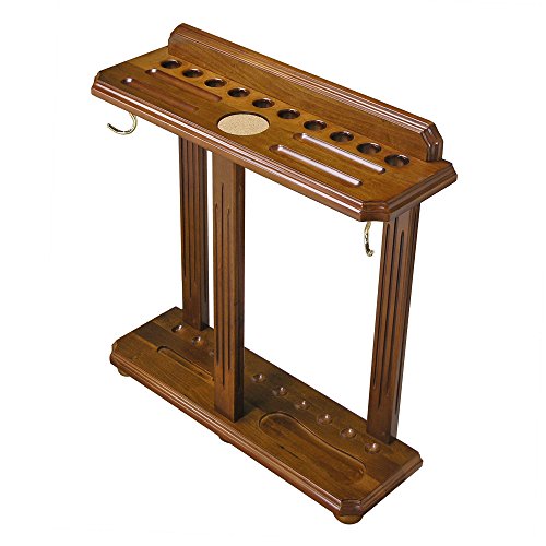Fairview Game Rooms Traditional, Floor-Style Pool Cue Holder