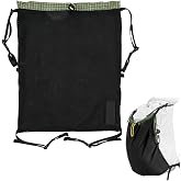 DONGKER Kangaroo Pocket for Backpack | Large Capacity Waterproof &amp; Lightweight Extension Pouch with Stable Anti-Sway Design for Hiking Camping Travel