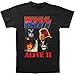 Kiss ALIVE 2 II Print Men's Classic Cotton Shirt