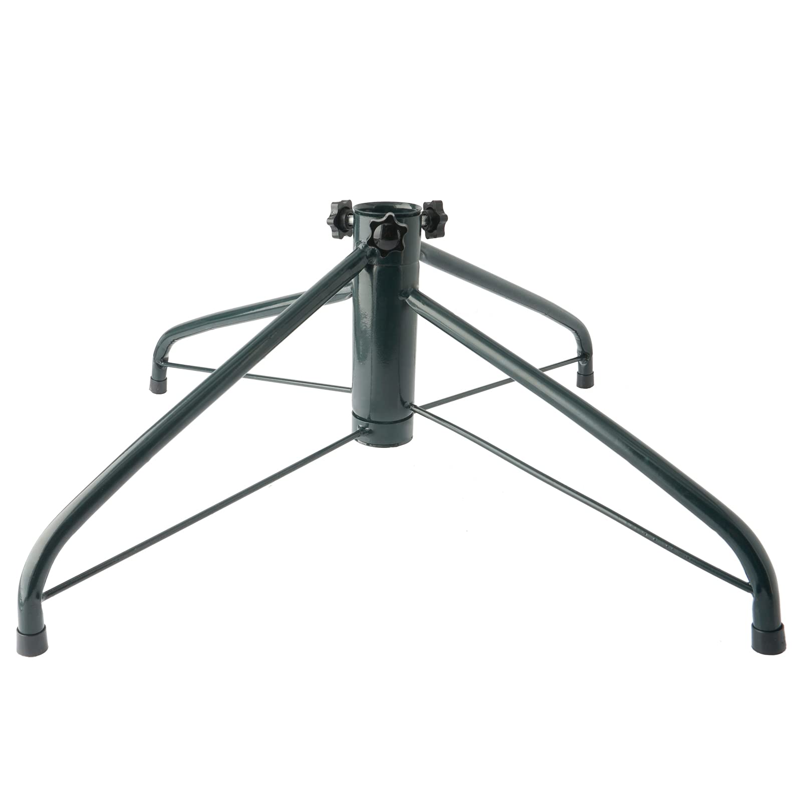FlyGulls Christmas Tree Stand for Artificial Trees Sturdy Metal Christmas Tree Base Decoration (Green) 20.5"