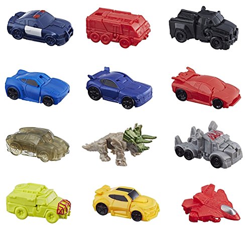 Transformers Movies Tiny Turbo Changers Series 3 Set of 12 Bumblebee Ratchet Ironhide Barricade Sentinel Prime Dinobot Slug Lockdown Dino Evac Drift Starscream Optimus Prime