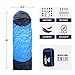 Outdoorsman Lab Sleeping Bag for Adults & Kids - All Seasons Warm & Cool Weather - Ultralight (2.9 Lbs),Compact & Portable Camping Gear - for Backpacking, Hiking & Travel - with Compression Sack
